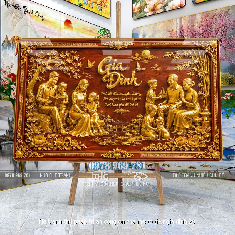 file tranh thu phap tri an cong on cha me to tien gia dinh 20