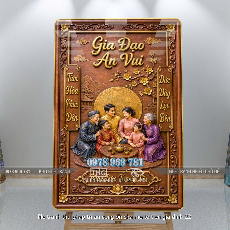 file tranh thu phap tri an cong on cha me to tien gia dinh 22