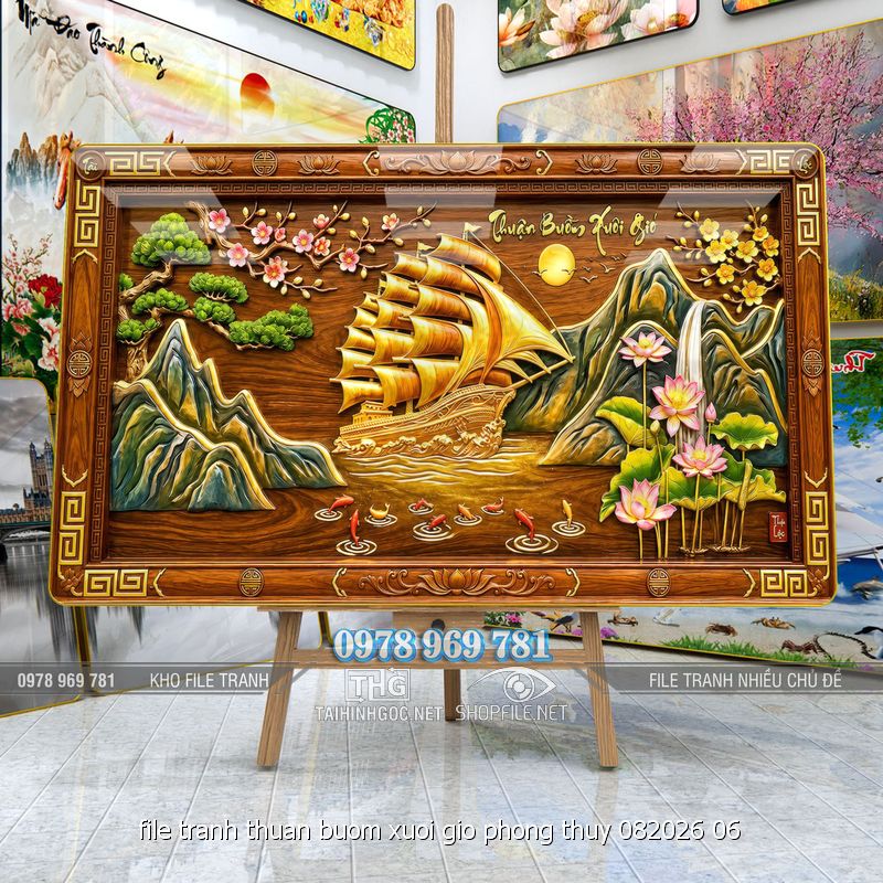 file tranh thuan buom xuoi gio phong thuy 082026 06