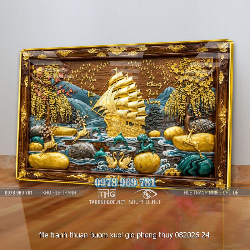 file tranh thuan buom xuoi gio phong thuy 082026 24