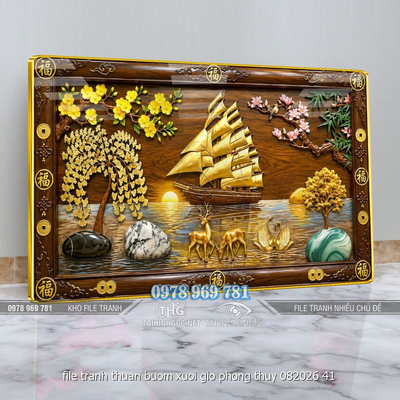 file tranh thuan buom xuoi gio phong thuy 082026 41