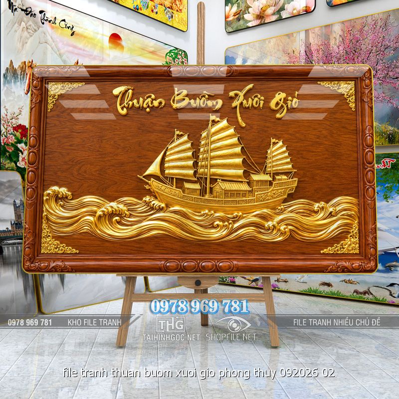 file tranh thuan buom xuoi gio phong thuy 092026 02