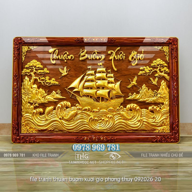file tranh thuan buom xuoi gio phong thuy 092026 20