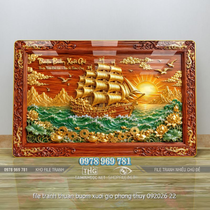 file tranh thuan buom xuoi gio phong thuy 092026 22