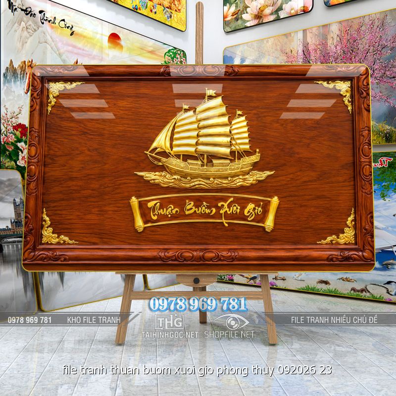 file tranh thuan buom xuoi gio phong thuy 092026 23