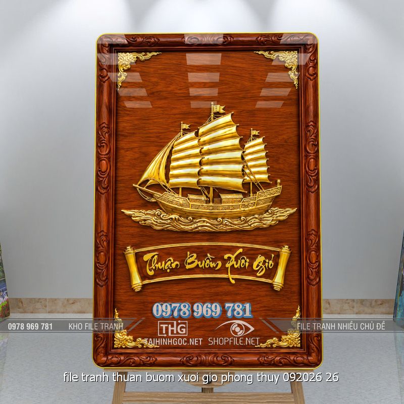 file tranh thuan buom xuoi gio phong thuy 092026 26