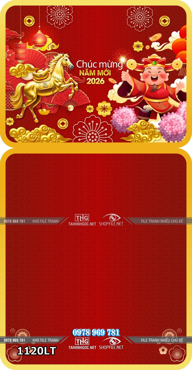 File tranh lịch tết năm bính ngọ 1120LT