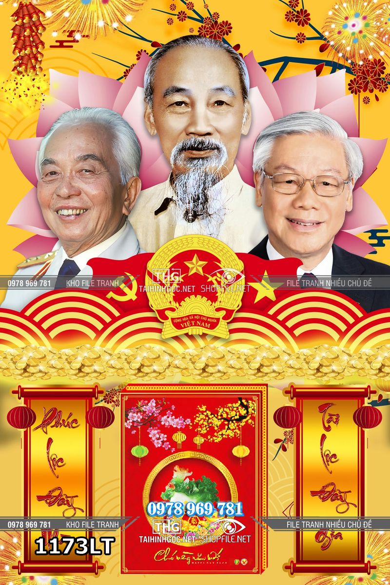 File lịch tết bác hồ vị lãnh tụ vĩ đại của Việt Nam 1173LT