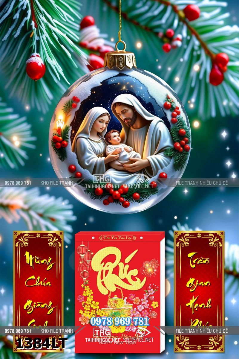 File lịch tết công giáo giáng sinh noen noel chúa Giêsu đức mẹ maria 1384LT