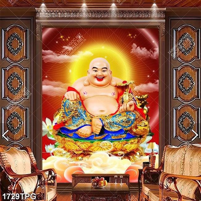 30 Hình Ảnh Phật Di Lặc 3D Cười Đẹp Nhất, Chất Lượng Cao