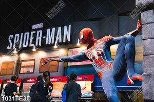 Tranh Spider man giải cứu thế giới