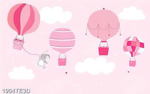 Tranh dán tường chú thỏ dễ thương