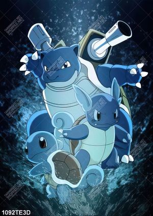 Tranh Pokemon trang trí phòng trẻ em