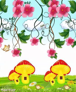 Tranh dán tường phòng bé