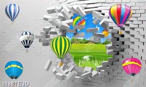 Tranh 3D và khinh khí cầu chất lượng cao
