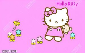 Tranh mèo kitty chất lượng cao