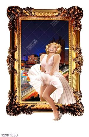 Tranh 3D Marilyn Monroe