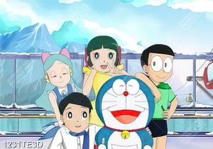 Tranh nhân vật trong truyện Doreamon chất lượng cao