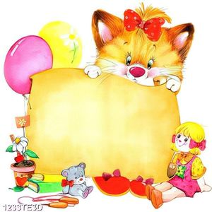 Tranh vẽ mèo màu nước