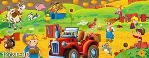 Tranh nông trại vui vẻ treo tường phòng bé