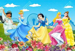 Tranh tổng hợp công chúa disney