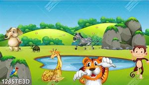 Tranh các loài vật trong rừng