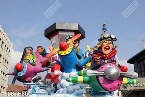 Tranh hoạt hình 3D trang trí đẹp