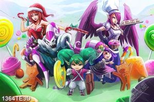 Tranh 3D hoạt hình game chất lượng cao