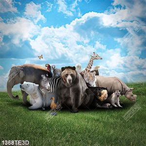 Tranh animal trên đồng cỏ