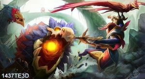Tranh 3D hiệp sĩ đại bàng