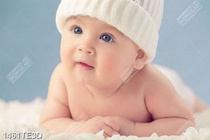 Tranh bé baby dễ thương