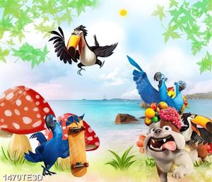 Tranh đội vẹt vui nhộn