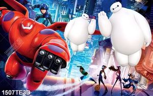 Tranh 3D siêu nhân