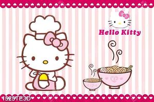 Tranh mèo kitty đẹp