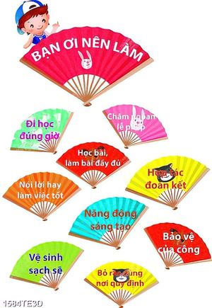 Tranh dạy trẻ mẫu giáo
