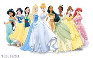 Tranh bộ siêu tập các nàng công chúa Disney