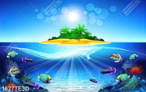 Tranh đại dương trang trí phòng bé