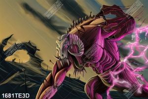 Tranh 3D game khủng long