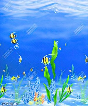 Tranh cá và biển đại dương