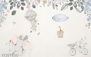 Tranh 3D decal dán tường đẹp