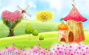 Tranh chú hề vẽ bằng màu nước