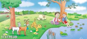 Tranh màu truyện tranh