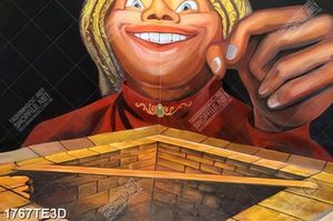 Tranh 3D hài hước