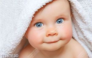 Tranh 3D baby xinh tươi