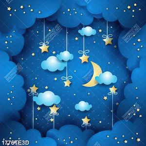 Tranh các vì sao và mặt trăng