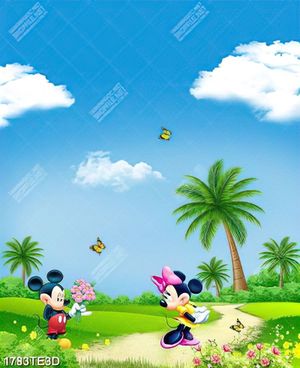 Tranh chuột Mickey tỏ tình
