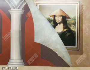 Tranh 3D nàng Mona Lisa