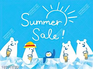 Tranh 3D người tuyết dán tường