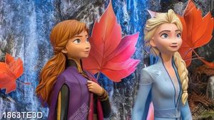 Tranh truyện công chúa băng giá Elsa