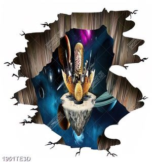 Tranh 3D dán tường đẹp
